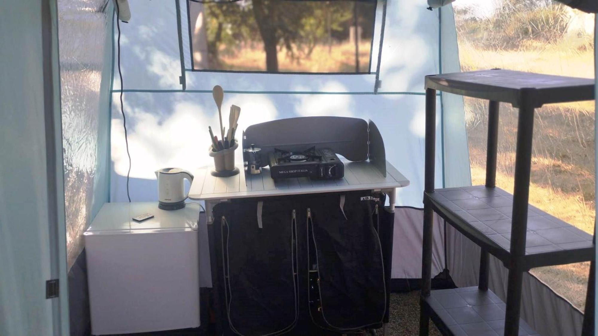 Nuraghe Ruiu Camping & Bungalow Norbello Bagian luar foto
