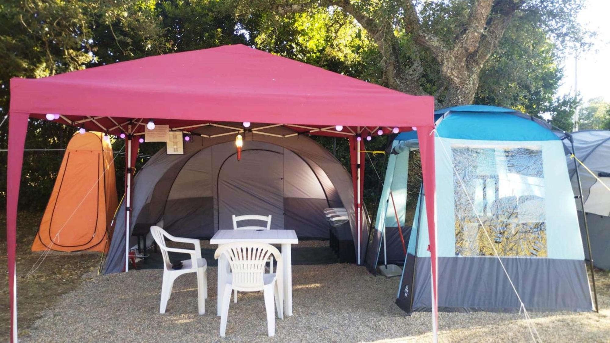 Nuraghe Ruiu Camping & Bungalow Norbello Bagian luar foto