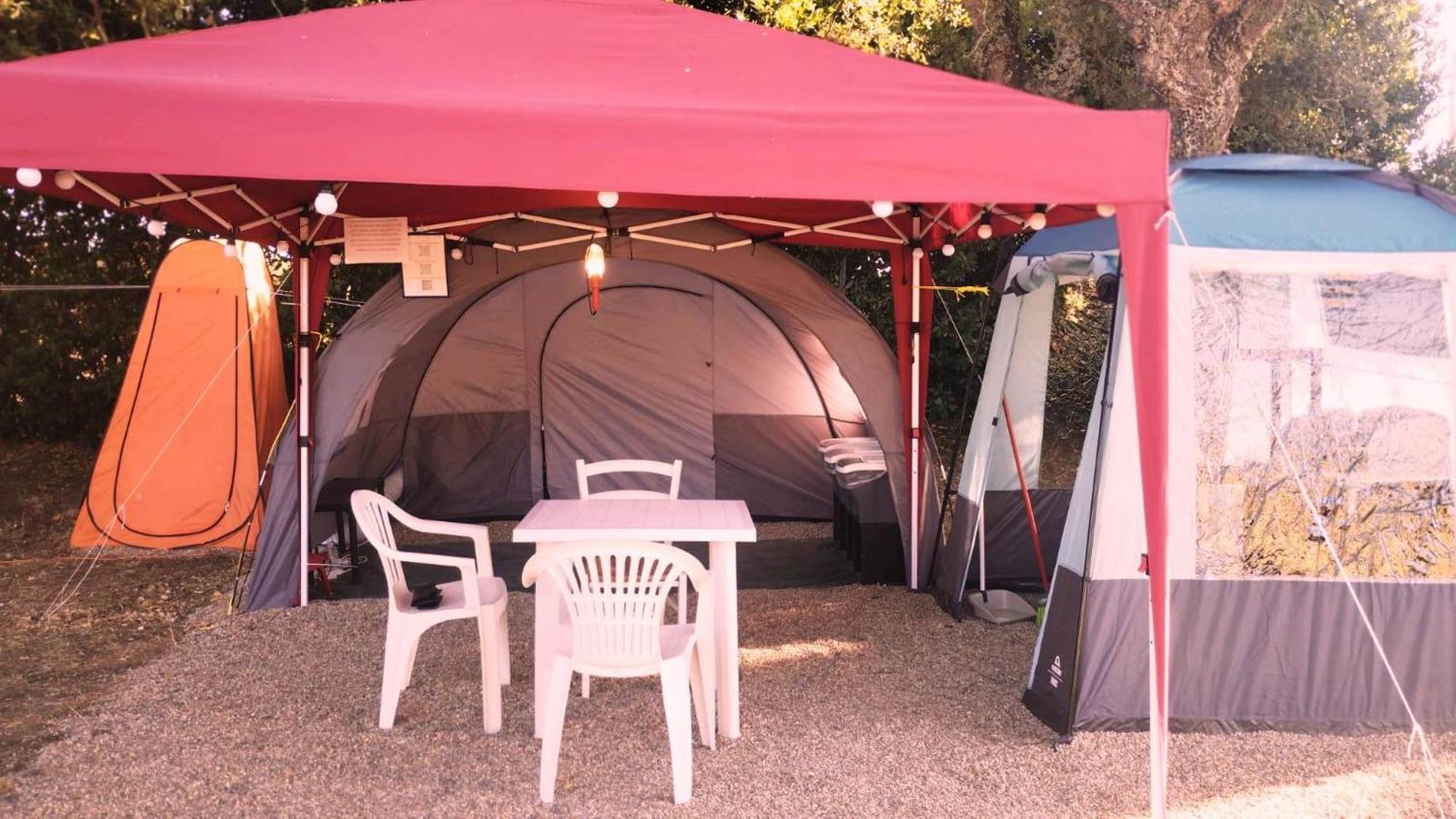 Nuraghe Ruiu Camping & Bungalow Norbello Bagian luar foto